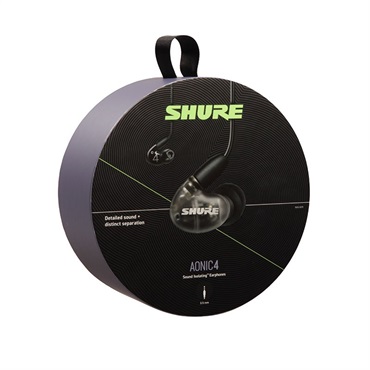 SHURE AONIC4(SE42HYBK+UNI-A)(ブラック)(国内正規品・2年間保証) 画像2