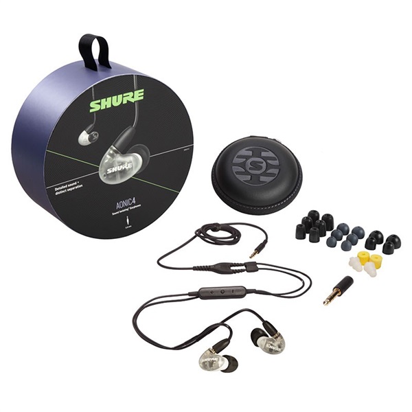 SHURE AONIC4(SE42HYW+UNI-A)(ホワイト)(国内正規品2年保証)(シュア) 画像1