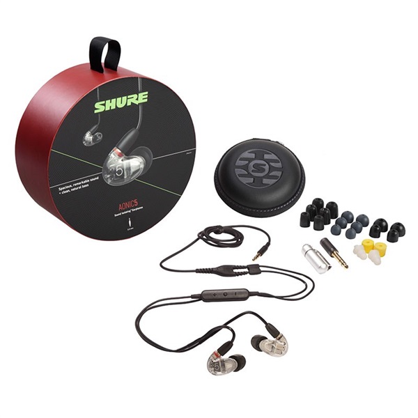 SHURE AONIC5(SE53BACL+UNI-A)(クリア)(国内正規品・2年間保証) 画像1
