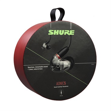 SHURE AONIC5(SE53BACL+UNI-A)(クリア)(国内正規品・2年間保証) 画像2