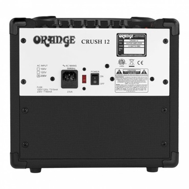 Orange 【入門者応援！練習用ギターアンプセレクト】Crush 12 Black 画像3