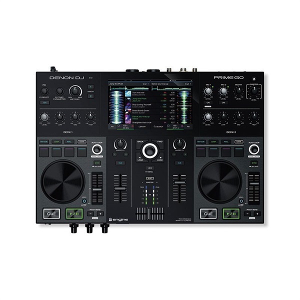 DENON PRIME GO 【リチウムイオン電池内蔵DJコントローラー】 ｜イケベ 