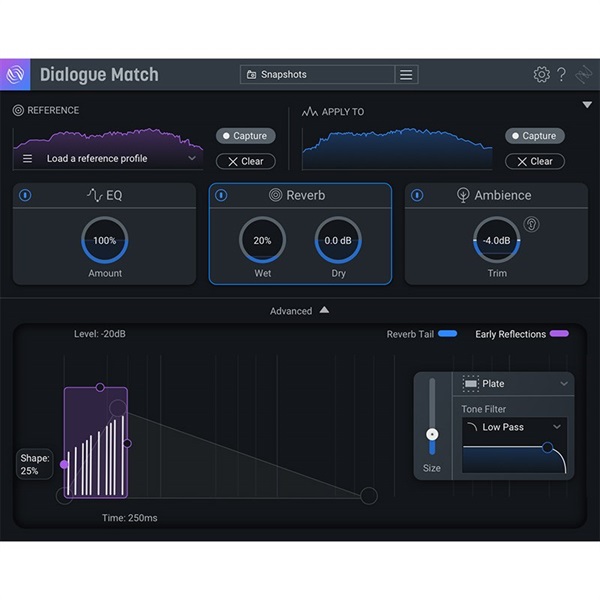 iZotope Dialogue Match EDU(アイゾトープ)(ダイアローグマッチ)(アカデミック版)(代引不可)(オンライン納品) 画像3