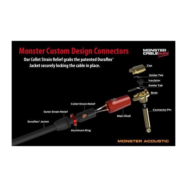 MONSTER CABLE 【お取り寄せ商品】Monster Acoustic Instrument Cable M ACST2-12A S/L (3.6m/12ft) 画像1