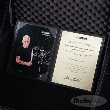 YAMAHA 【Steve Gadd - Gaddiments プレゼント！】 YSS1455SG [Steve Gadd Signature Snare Drum]【全世界800台限定モデル】 画像9