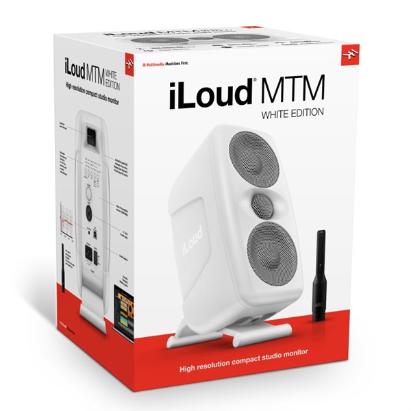 IK Multimedia iLoud MTM White(ホワイト)(ペア)【数量限定特価