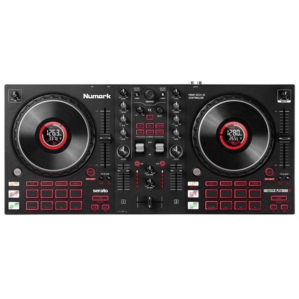 Numark MIXTRACK PLATINUM FX + DJ用ヘッドホンHF175 SET 【Serato DJ Lite対応】 画像2