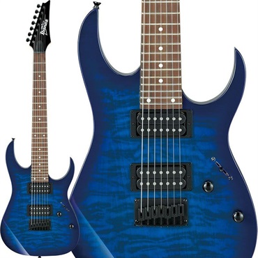 Ibanez GRG7221QA-TBB w/7点セット [7-strings model] ｜イケベ楽器店