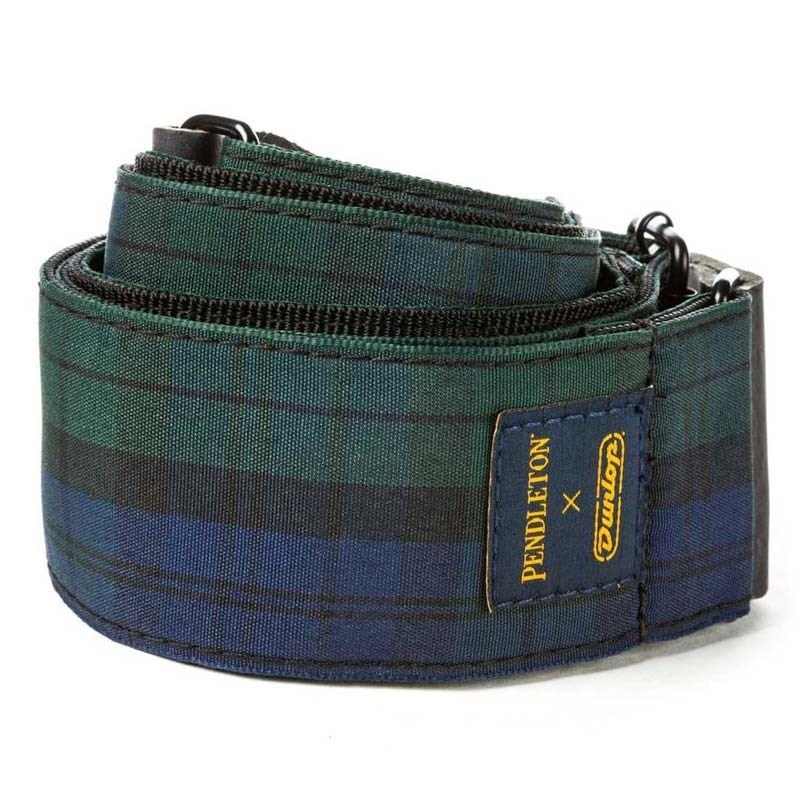 Dunlop (Jim Dunlop) PENDLETON × DUNLOP WOVEN SIGNATURE STRAP JACQUARD BLACK WATCH TARTAN [PWM12] 画像1