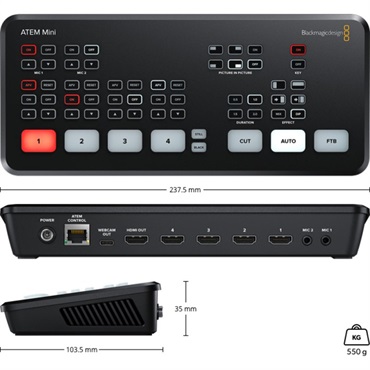 Blackmagic Design ATEM Mini 画像1