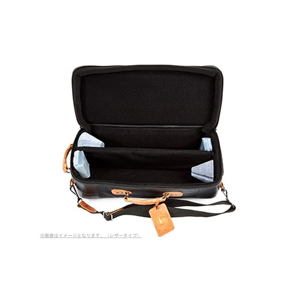 GARD BAGS ガードバッグス / エリート シリーズ 4-ECLK トランペット用 ダブル コンパクト ケース ブラックレザー/ブラウンレザートリム 画像1