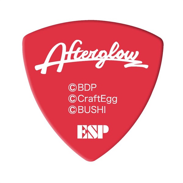 ESP ESP×バンドリ！ Afterglow Character Pick Ver.4 ※5枚セット（5種類各1枚） 画像6