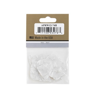Gibson 【IKEBE Gibson POP UP 温故知新】Pearloid White Picks (Heavy) ×12枚セット [APRW12-74H] 画像2