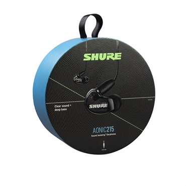 SHURE AONIC215(SE215DYBK+UNI-A)(トランスルーセントブラック)(国内正規品2年保証)(シュア) 画像2