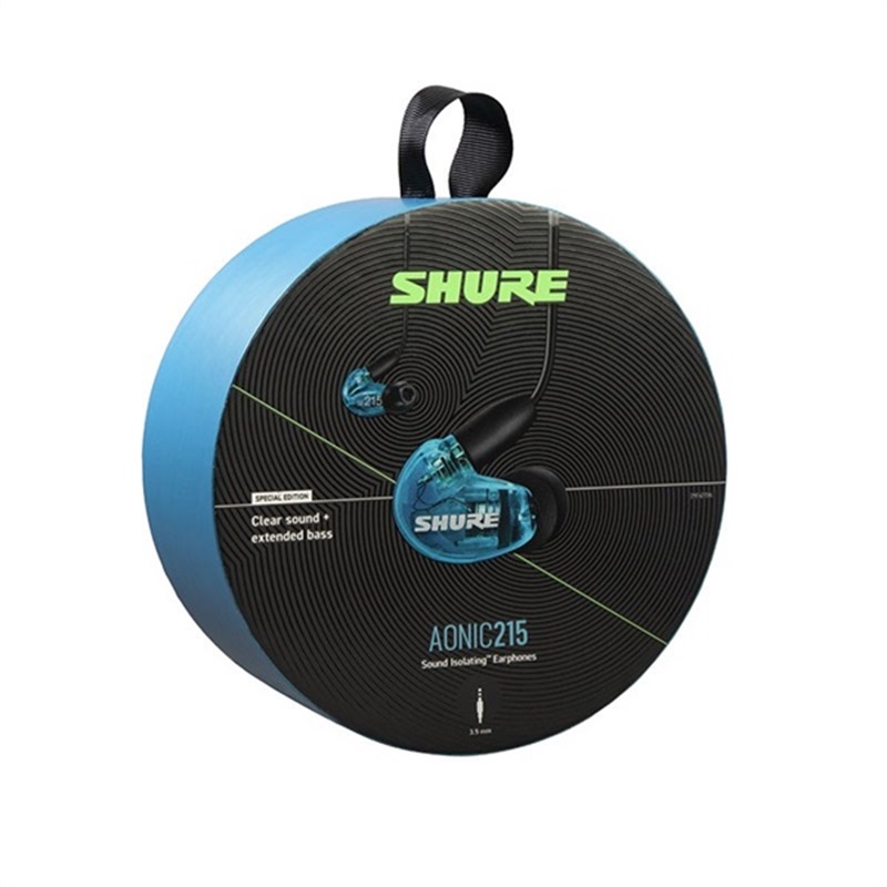 SHURE AONIC215(SE215DYBL+UNI-A Special Edition)(トランスルーセントブルー)(国内正規品2年保証)(シュア) 画像2