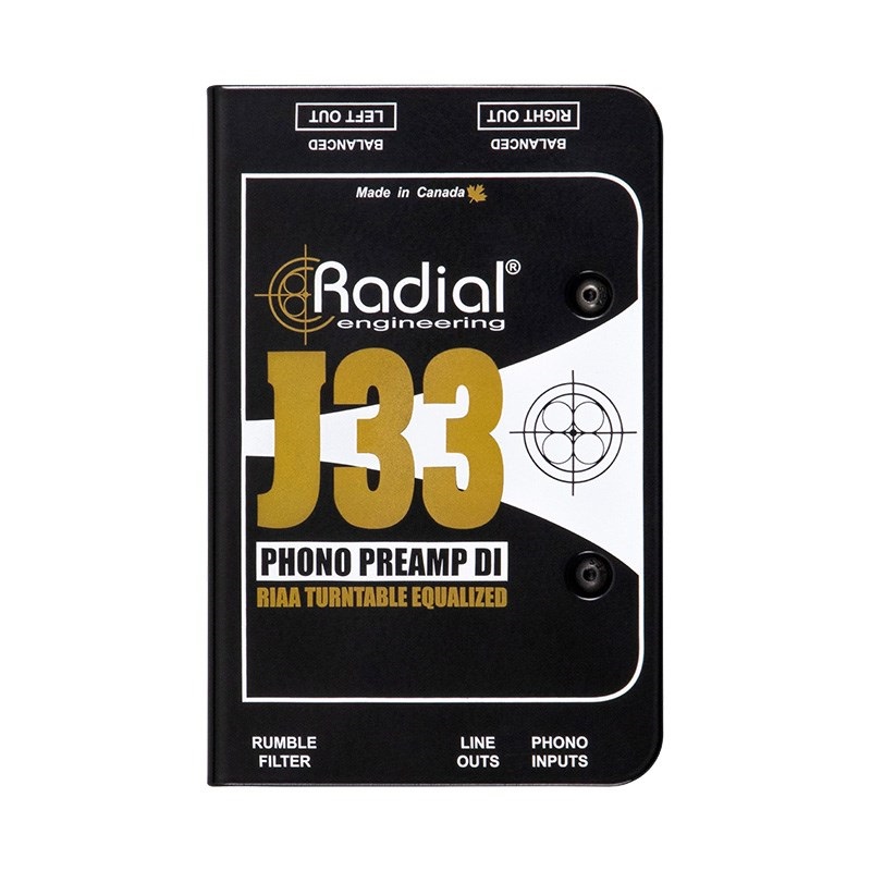 Radial J33 【フォノプリアンプ】 画像1