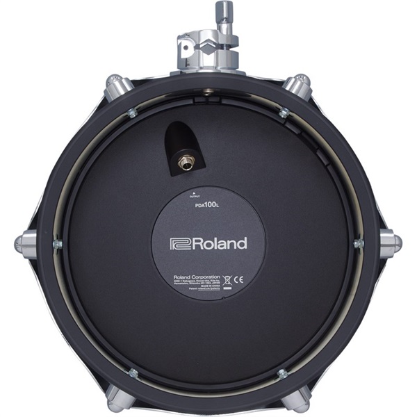 Roland PDA100L-BK [V-Drums Acoustic Design / Tom Pad]【お取り寄せ品】 画像1