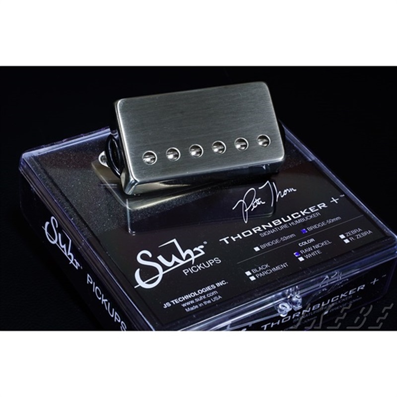 Suhr Thornbucker Raw Nickel Neck\u0026Bridge - エレキギター