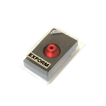 送料無料 プルオーバー エンブロ イダリーロゴ 5946 EXFORM プロDJ用EPアダプター 【EP-2DJ-RED】 (ドーナツ穴径φ38