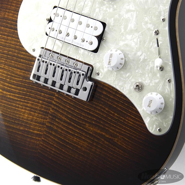 ESP SNAPPER-CTM-FM/M (Tiger Eye Sunburst w/Brown Pearl Black