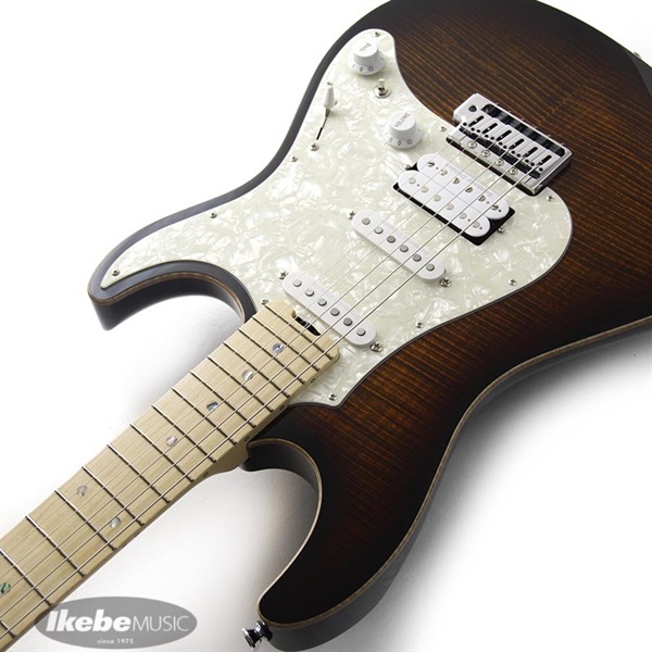 ESP SNAPPER-CTM-FM/M (Tiger Eye Sunburst w/Brown Pearl Black