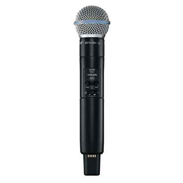 SHURE SLXD24D/B58(Beta58Aカプセル搭載デュアルワイヤレスシステム)【お取り寄せ商品】 画像2