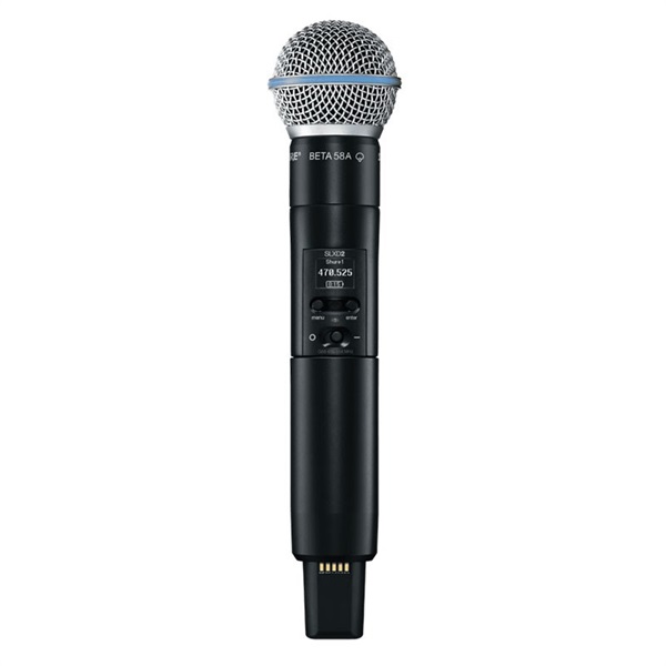 SHURE SLXD24D/B58(Beta58Aカプセル搭載デュアルワイヤレスシステム)【お取り寄せ商品】 画像2