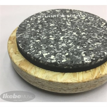 DDEQ Drum Device Equipment SSP-RT GR（グレー） [リサイクル素材を使用したトレーニングパッド / スタンド取り付け穴付] 画像1