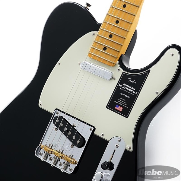 Fender USA American Professional II Telecaster (Black/Maple