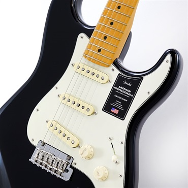 Fender USA American Professional II Stratocaster (Black/Maple) 画像3