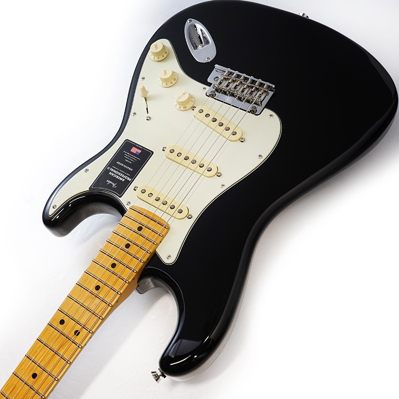 Fender USA American Professional II Stratocaster (Black/Maple) 画像5
