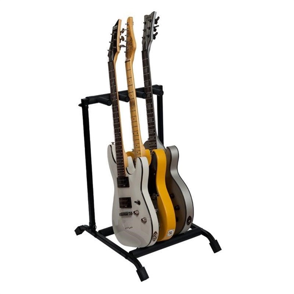 GATOR Frameworks 【期間限定特価!】 RI-GTR-RACK3 [3本立てマルチギタースタンド] 画像2
