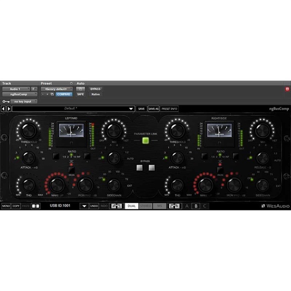 WesAudio ngbuscomp ng bus comp コンプレッサー WESAUDIO NGBusComp