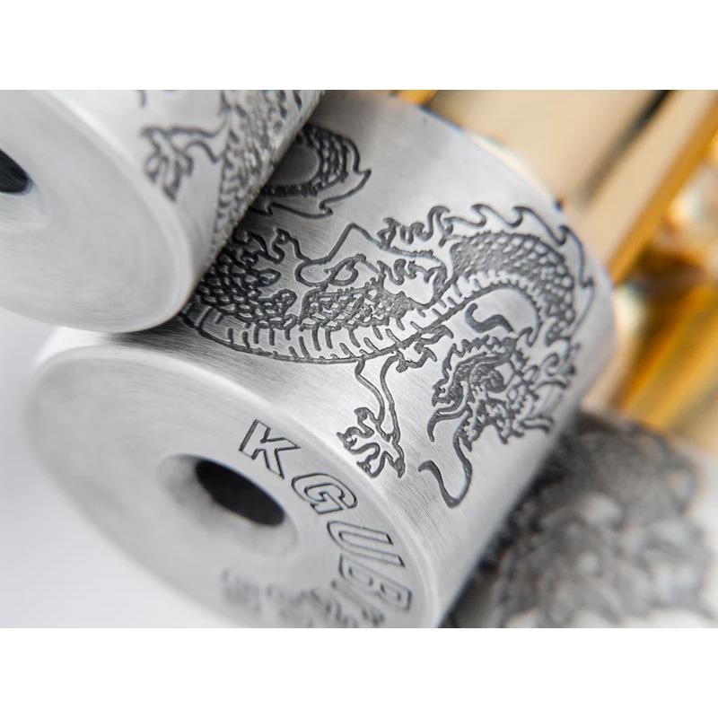 KGU brass ケージーユー ブラス / トリムキット ARTISTIC Series Dragon Silver Brushed YAMAHA トランペット用 画像1