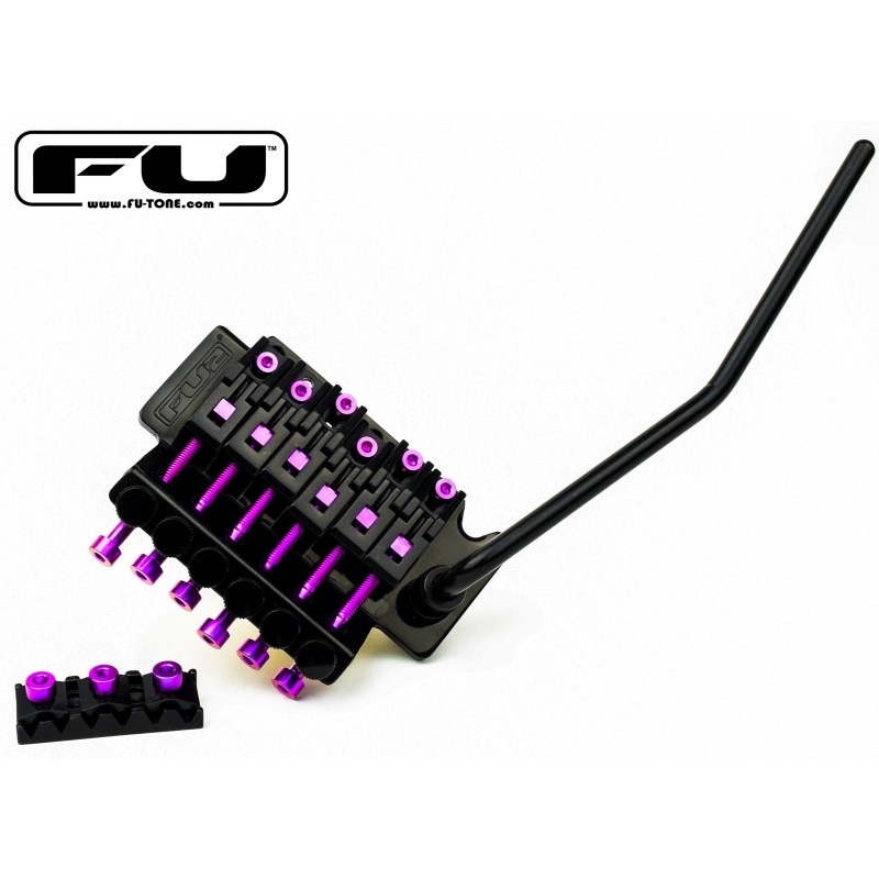FU-Tone Titanium String Lock Screw Set (6) - PURPLE 画像2
