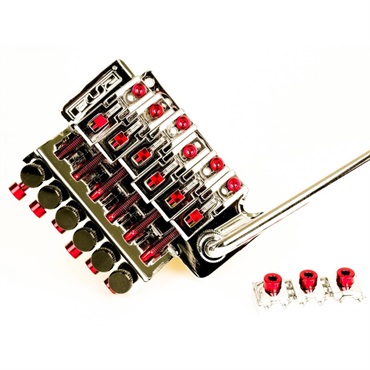 FU-Tone Titanium Nut Clamping Screw Set (3) - RED 画像2