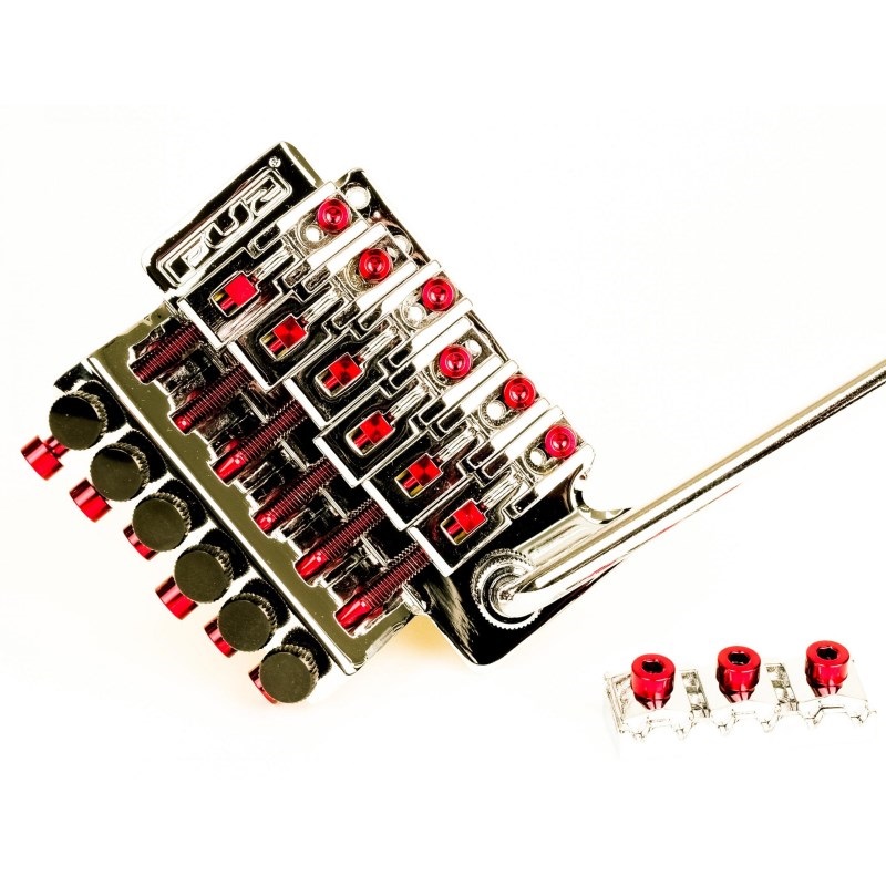 FU-Tone Titanium Nut Clamping Screw Set (3) - RED 画像2