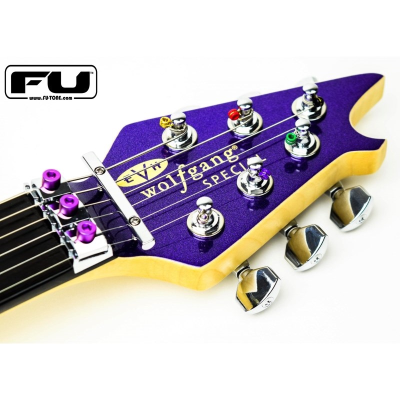 FU-Tone Titanium Nut Clamping Screw Set (3) - PURPLE 画像1