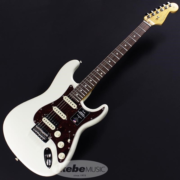 Fender USA American Professional II Stratocaster HSS (Olympic White/Rosewood ) 画像1