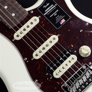 Fender USA American Professional II Stratocaster HSS (Olympic White/Rosewood ) 画像3