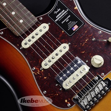 Fender USA American Professional II Stratocaster HSS (3-Color Sunburst/Rosewood ) 画像3