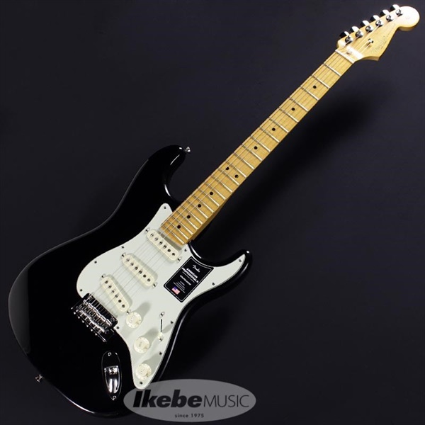 Fender USA American Professional II Stratocaster (Black/Maple) 画像1