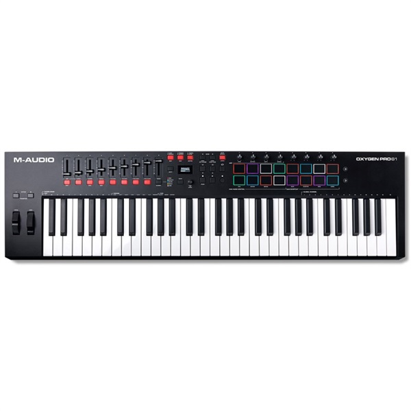 M-AUDIO Oxygen Pro 61(エムオーディオ)(USB・MIDIコントローラー)(61鍵) 画像2