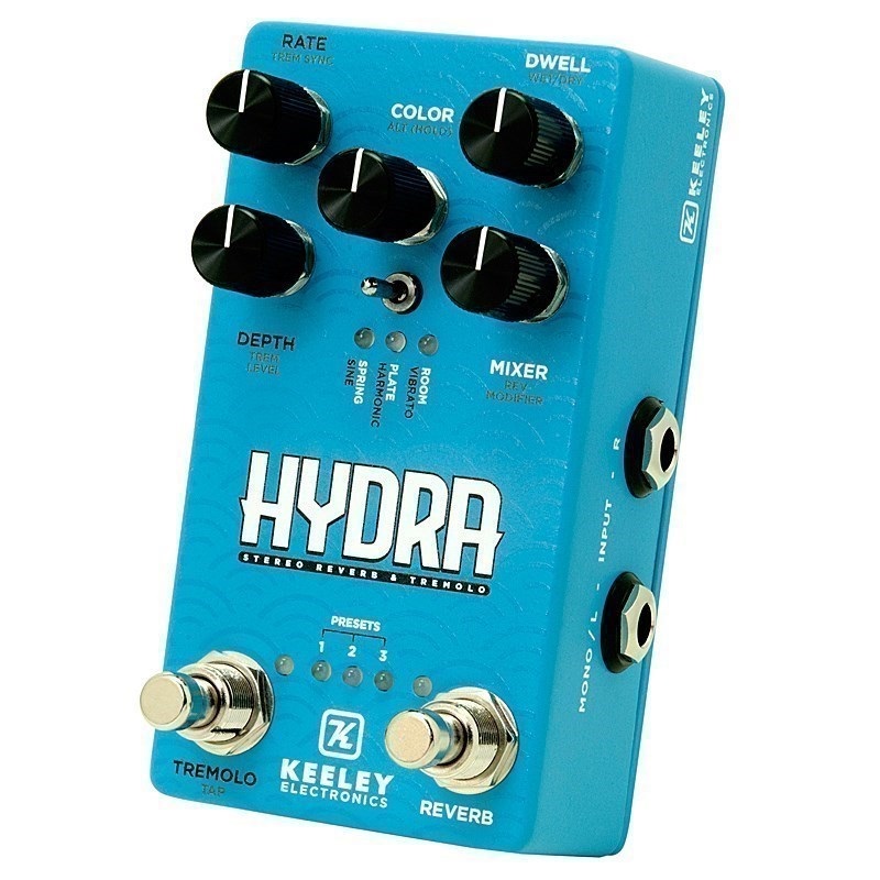 keeley HYDRA Stereo Reverb & Tremolo 画像1