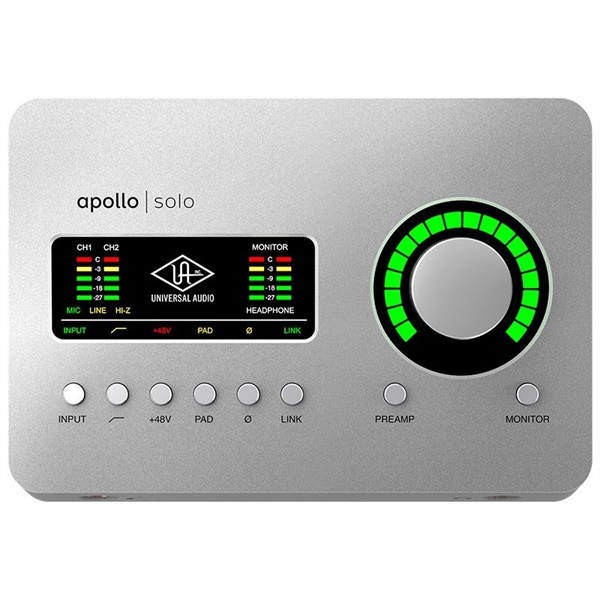 Universal Audio 【フリープラグインプロモ開催中！】Apollo Solo USB Heritage Edition(Win専用)(オーディオインターフェイス)(ユニバーサルオーディオ)(DTM) 画像1