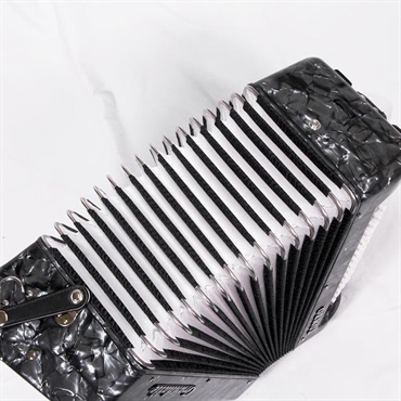 TOMBO (アコーディオン専門店・出荷前検品発送)TOMBO トンボ GT-60B CGP コスモグレーパール アコーディオン 入門向け ピアノ式 34鍵盤 中型 60ベース (鍵盤堂試奏可能) 画像6
