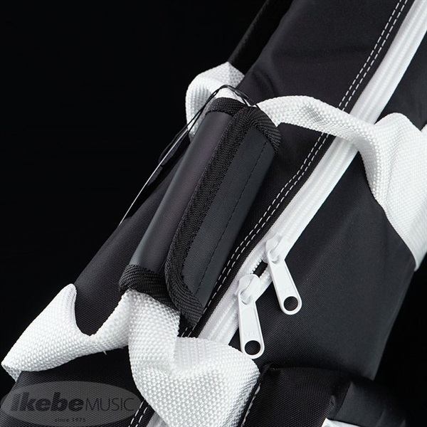 NAZCA Protect Case for Guitar Black#8 [ファスナー/ベルトカラー:ホワイト] 【受注生産品】 画像4