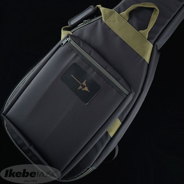 NAZCA Protect Case for Guitar Black#8 [ファスナー/ベルトカラー:グリーン] 【受注生産品】 画像2