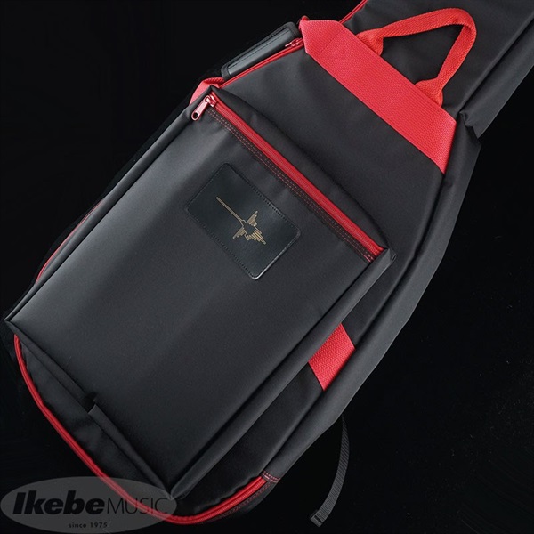 NAZCA Protect Case for Guitar Black#8 [ファスナー/ベルトカラー:レッド] 【受注生産品】 画像2