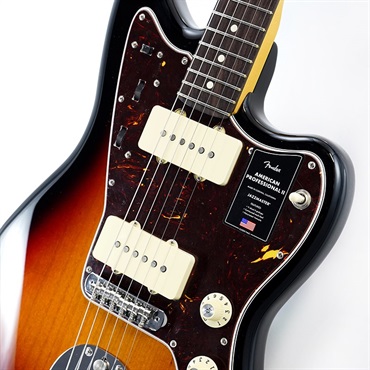 Fender USA American Professional II Jazzmaster (3-Color Sunburst/Rosewood) 画像3